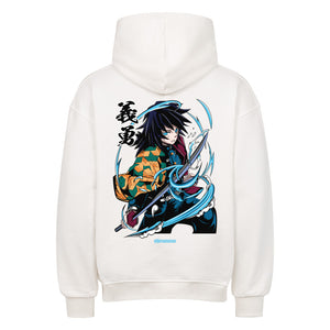 Demon Slayer Tomioka Hoodie im Oversized-Stil – Hochwertiges Anime Merchandise für Streetwear Fans und Demon Slayer Liebhaber